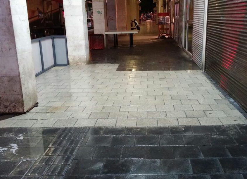 ניקוי רחבה ע"י קליר רחבה אחרי ניקוי